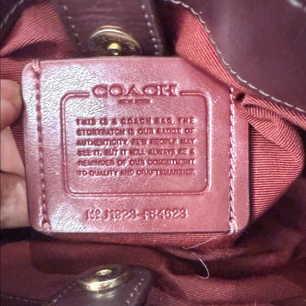 Coach Mini Rowan Sage Snake Carryall Satchel/Crossbody Bag π - Picture 8 of 14